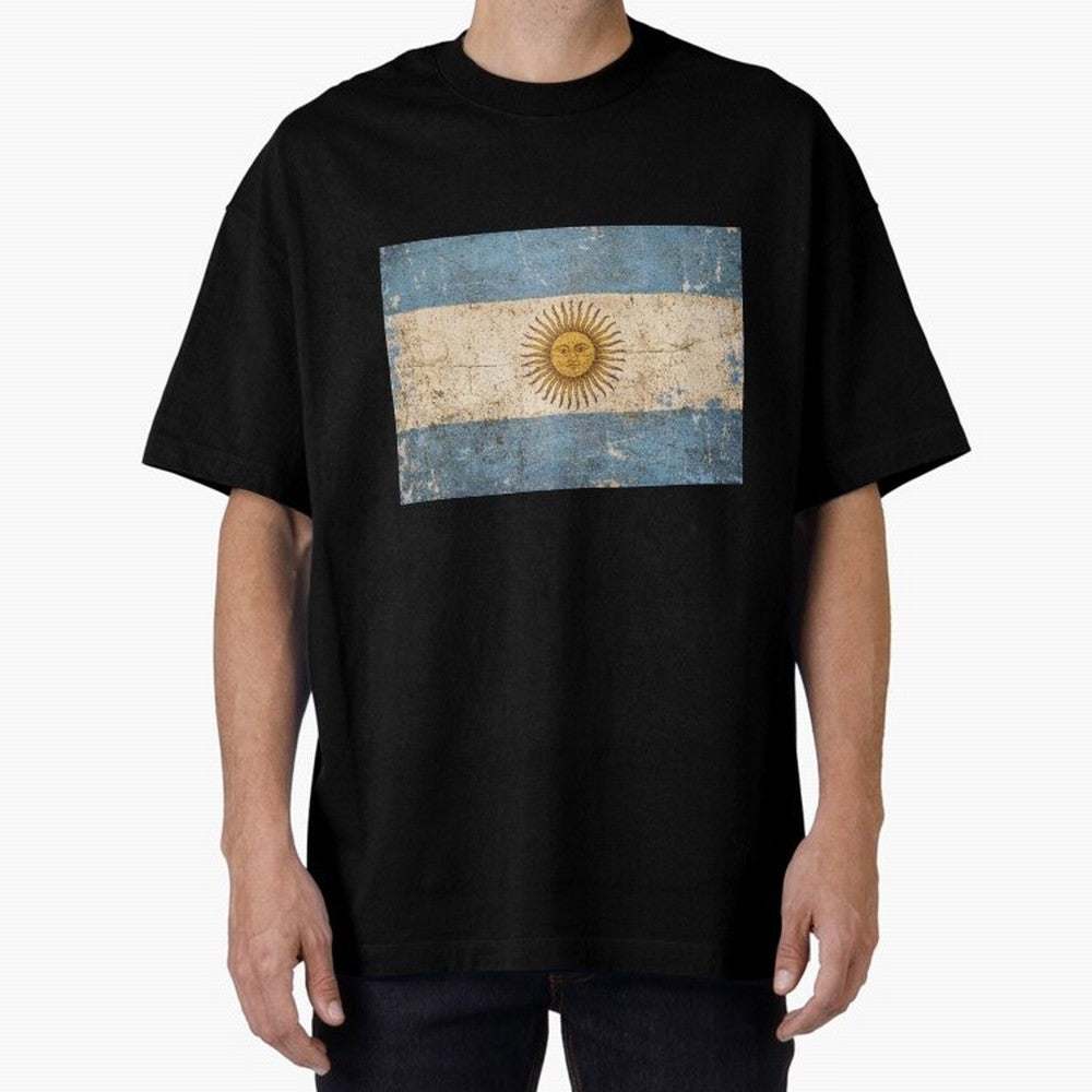 Vintage Argentina Flag Soccer Fan Design Classic T-Shirt Discover FIFA World Cup 2026 USA Canada Mexico Inspired by Mbappe, England and Germany Energy, Classic Soccer Heritage, Championship Pressure, Fan Loyalty and International Pride; Built for
