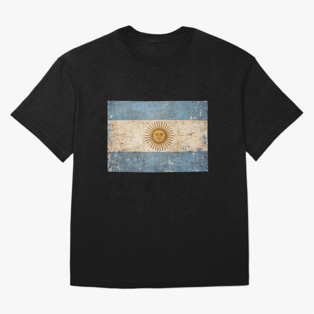 Vintage Argentina Flag Soccer Fan Design Classic T-Shirt Discover FIFA World Cup 2026 USA Canada Mexico Inspired by Mbappe, England and Germany Energy, Classic Soccer Heritage, Championship Pressure, Fan Loyalty and International Pride; Built for