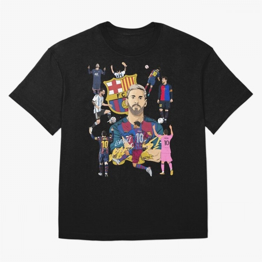 Messi Pop Art Portrait Classic T-Shirt Turn Football Passion into the FIFA World Cup 2026 Group Stage Journey through Messi and Cristiano Ronaldo Highlights, England Pride, Classic Soccer Heritage, Championship Pressure, Fan Loyalty and