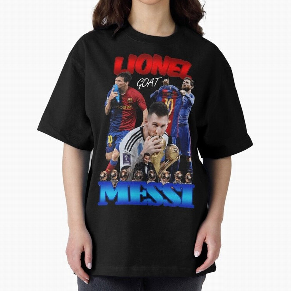 Messi The GOAT Classic T-Shirt Join Match Day Hype around FIFA World Cup 2026, Haaland and Mbappe, England, Championship Spirit, Famous Goals, Roaring Crowds and International Football Unity; Built for Supporters Chasing Trophy Dreams, Final Match