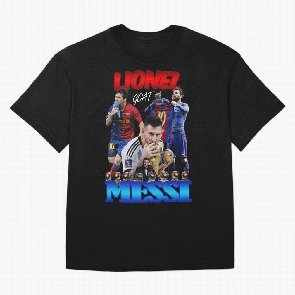 Messi The GOAT Classic T-Shirt Join Match Day Hype around FIFA World Cup 2026, Haaland and Mbappe, England, Championship Spirit, Famous Goals, Roaring Crowds and International Football Unity; Built for Supporters Chasing Trophy Dreams, Final Match