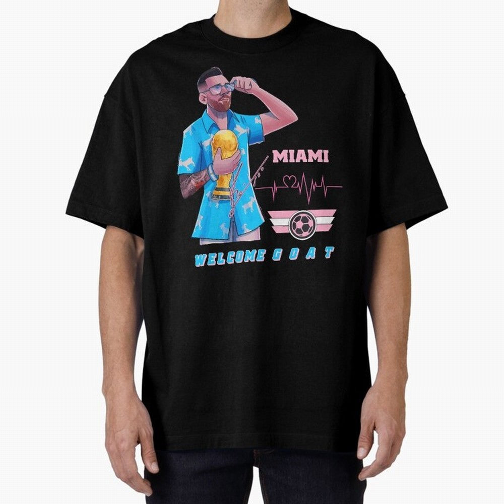Messi The GOAT Classic T-Shirt Make Your Look Match Global Football Passion for FIFA World Cup 2026 USA Canada Mexico, Made for Messi and Cristiano Ronaldo, England, Champion Mindset, Group Stage Buzz, Knockout Tension and Passionate Fan Culture;