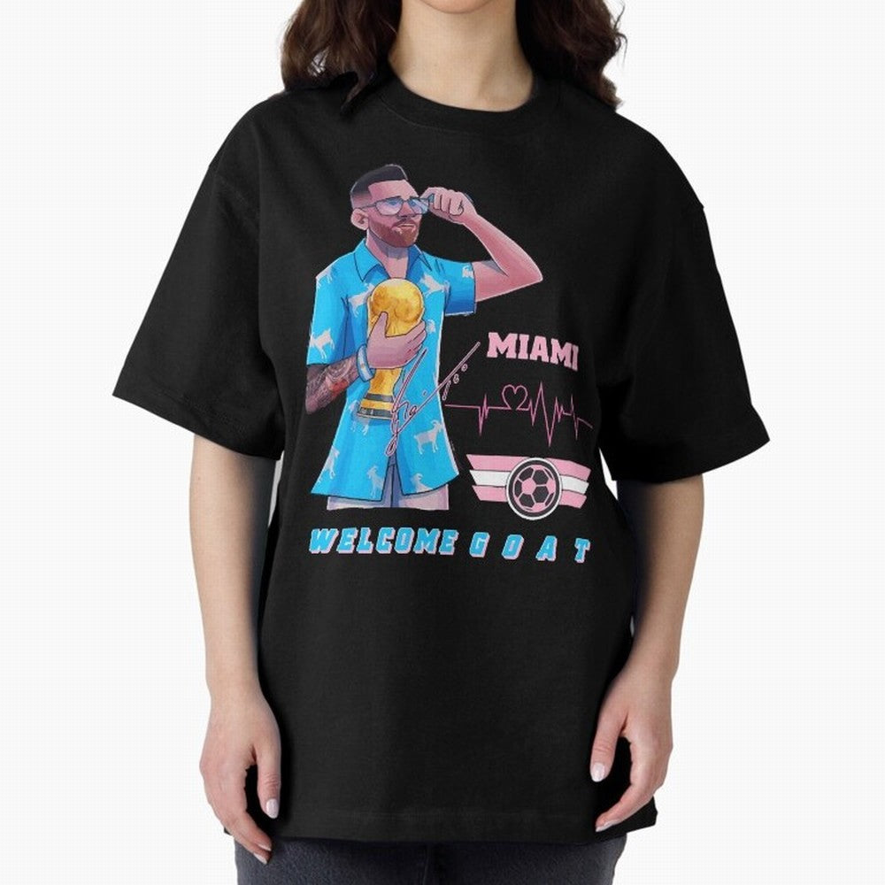 Messi The GOAT Classic T-Shirt Make Your Look Match Global Football Passion for FIFA World Cup 2026 USA Canada Mexico, Made for Messi and Cristiano Ronaldo, England, Champion Mindset, Group Stage Buzz, Knockout Tension and Passionate Fan Culture;