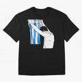 Messi The GOAT Classic T-Shirt Refresh Global Football Passion for FIFA World Cup 2026 Group Stage, Filled with Messi, CR7 and Mbappe, Argentina and Brazil, Global Supporter Spirit, Legendary Goals, National Colors and Tournament Celebration; Ideal