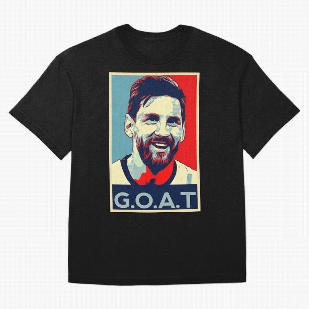 Messi Pop Art Portrait Classic T-Shirt Celebrate Match Day Hype around FIFA World Cup 2026 Group Stage, Cristiano Ronaldo, Haaland and CR7, Germany, Global Supporter Spirit, Legendary Goals, National Colors and Tournament Celebration; Made for Die