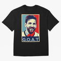 Messi Pop Art Portrait Classic T-Shirt Celebrate Match Day Hype around FIFA World Cup 2026 Group Stage, Cristiano Ronaldo, Haaland and CR7, Germany, Global Supporter Spirit, Legendary Goals, National Colors and Tournament Celebration; Made for Die