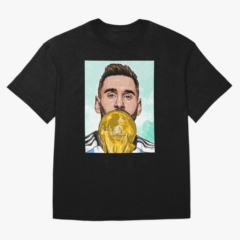 Messi goat Oversized T-Shirt Enjoy the Biggest Football Party of Global Football Passion for FIFA World Cup 2026 Group Stage, Centered on Messi and Cristiano Ronaldo, England, Match Day Excitement, Supporter Culture, Golden Goals and Global
