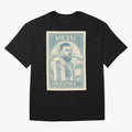 Lionel Messi Vintage Stamp Poster ¨C Argentina #10 Retro Football Art ¨C Barcelona Legend Illustration Classic T-Shirt Show Up for the Glory of Match Day Hype around FIFA World Cup 2026 USA Canada Mexico, Messi, Neymar and Mbappe, Portugal, Spain