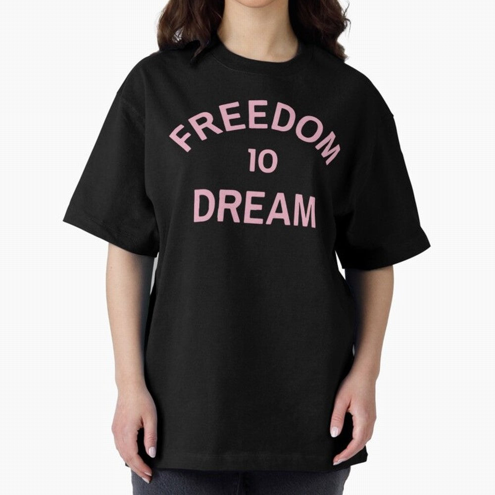 Freedom 10 Dream Oversized T-Shirt Fuel Your Fan Pride for FIFA World Cup 2026 Group Stage Highlighting Messi, Brazil Energy, Match Day Excitement, Supporter Culture, Golden Goals and Global Football Passion; Created for Match Day Parties, Soccer