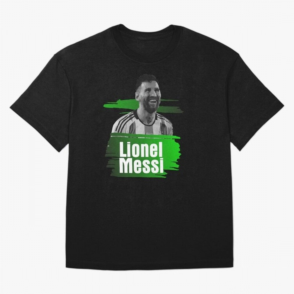 Lionel Messi Oversized T-Shirt Make Every Match About the FIFA World Cup 2026 Journey through Mbappe Highlights, France and Portugal Pride, Stadium Chants, National Pride, Trophy Dreams and Unforgettable Football Memories; Ideal for Fans Who Follow