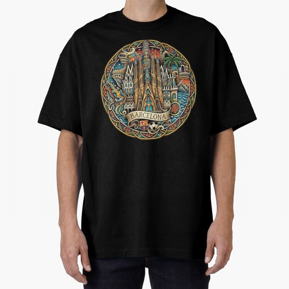 BARCELONA Classic T-Shirt Represent Fans Who Live for Match Day Hype around FIFA World Cup 2026 Group Stage, Cristiano Ronaldo, Haaland and CR7, Brazil, Portugal and Argentina, Champion Mindset, Group Stage Buzz, Knockout Tension and Passionate Fan