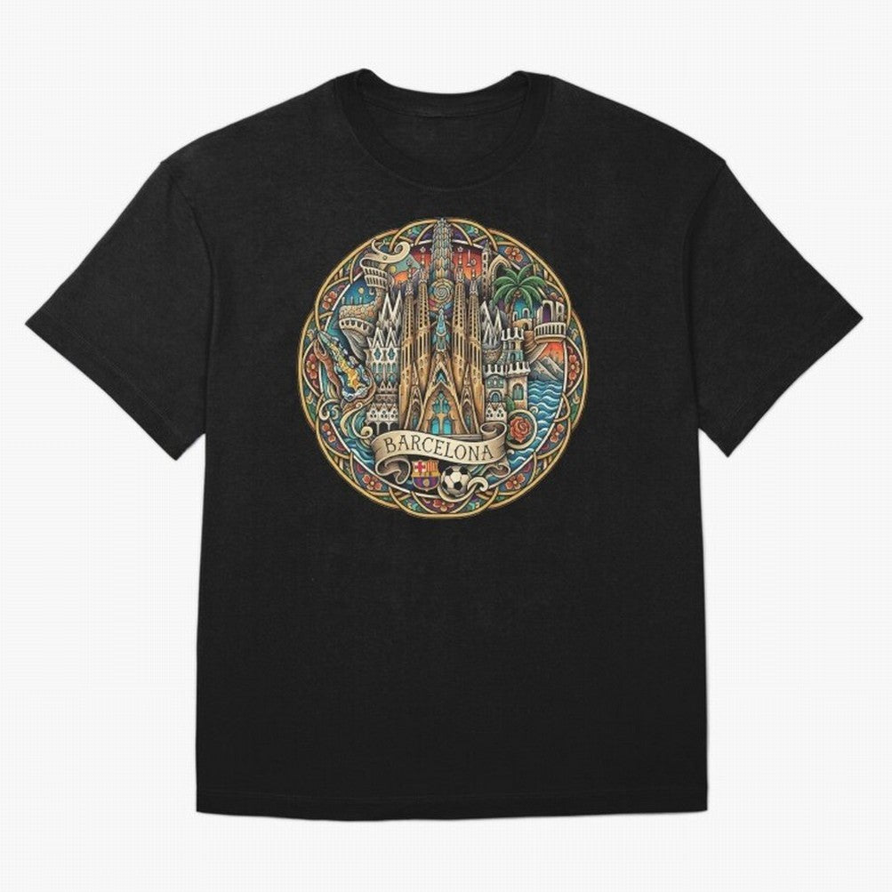BARCELONA Classic T-Shirt Represent Fans Who Live for Match Day Hype around FIFA World Cup 2026 Group Stage, Cristiano Ronaldo, Haaland and CR7, Brazil, Portugal and Argentina, Champion Mindset, Group Stage Buzz, Knockout Tension and Passionate Fan