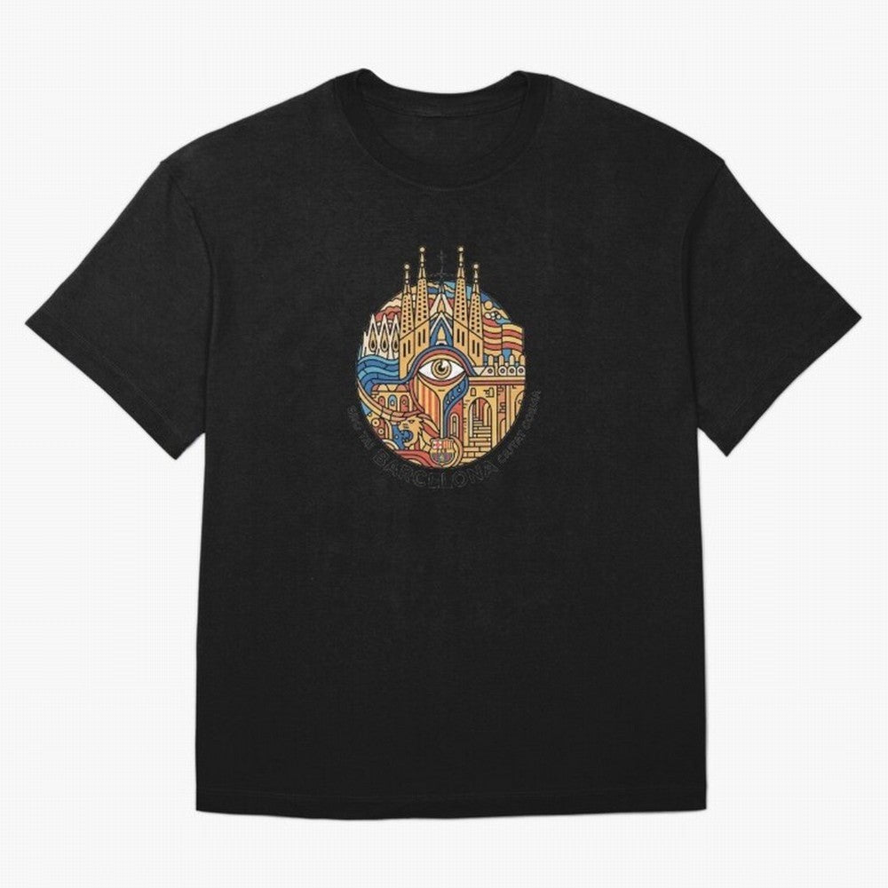 BARCELONA Oversized T-Shirt Celebrate Global Passion for Match Day Hype around FIFA World Cup 2026 Group Stage, CR7 and Messi, Spain and Netherlands, Fan Favorite Moments, National Team Passion, Big Match Drama and Soccer History; Ideal for