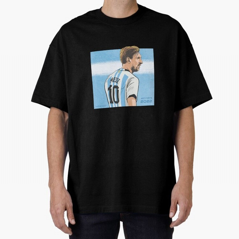 Messi Argentina's Qatar 2022 Hero Classic T-Shirt Make Every Kick Count in FIFA World Cup 2026 Centered on Haaland, Brazil, Portugal and Argentina Energy, Supporter Pride, Iconic Celebrations, Legendary Names and Global Match Day Energy; Made for