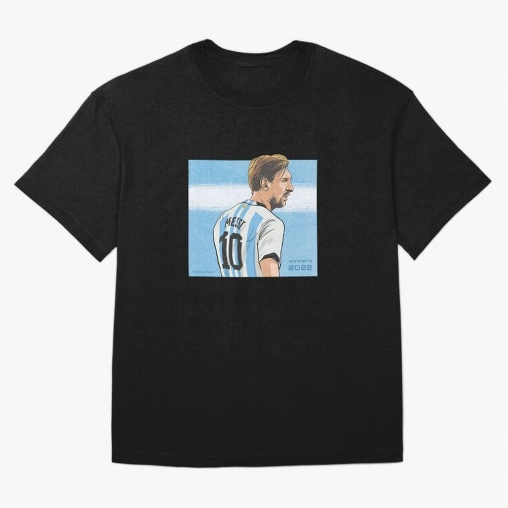 Messi Argentina's Qatar 2022 Hero Classic T-Shirt Make Every Kick Count in FIFA World Cup 2026 Centered on Haaland, Brazil, Portugal and Argentina Energy, Supporter Pride, Iconic Celebrations, Legendary Names and Global Match Day Energy; Made for