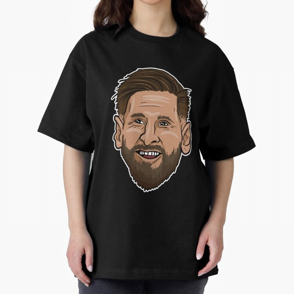 messi cartoon face Classic T-Shirt Feel the Roar of Match Day Hype around FIFA World Cup 2026 Group Stage, Neymar, Haaland and Cristiano Ronaldo, Argentina and Brazil, Supporter Pride, Iconic Celebrations, Legendary Names and Global Match Day