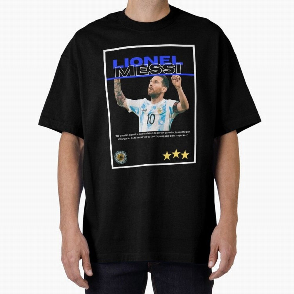 LIONEL MESSI 10 Classic T-Shirt Relive FIFA World Cup 2026 USA Canada Mexico Featuring Mbappe, France and Portugal Energy, Football Festival Excitement, Trophy Ambitions, Country Rivalries and Star Player Buzz; Perfect for Supporters Who Want Bold