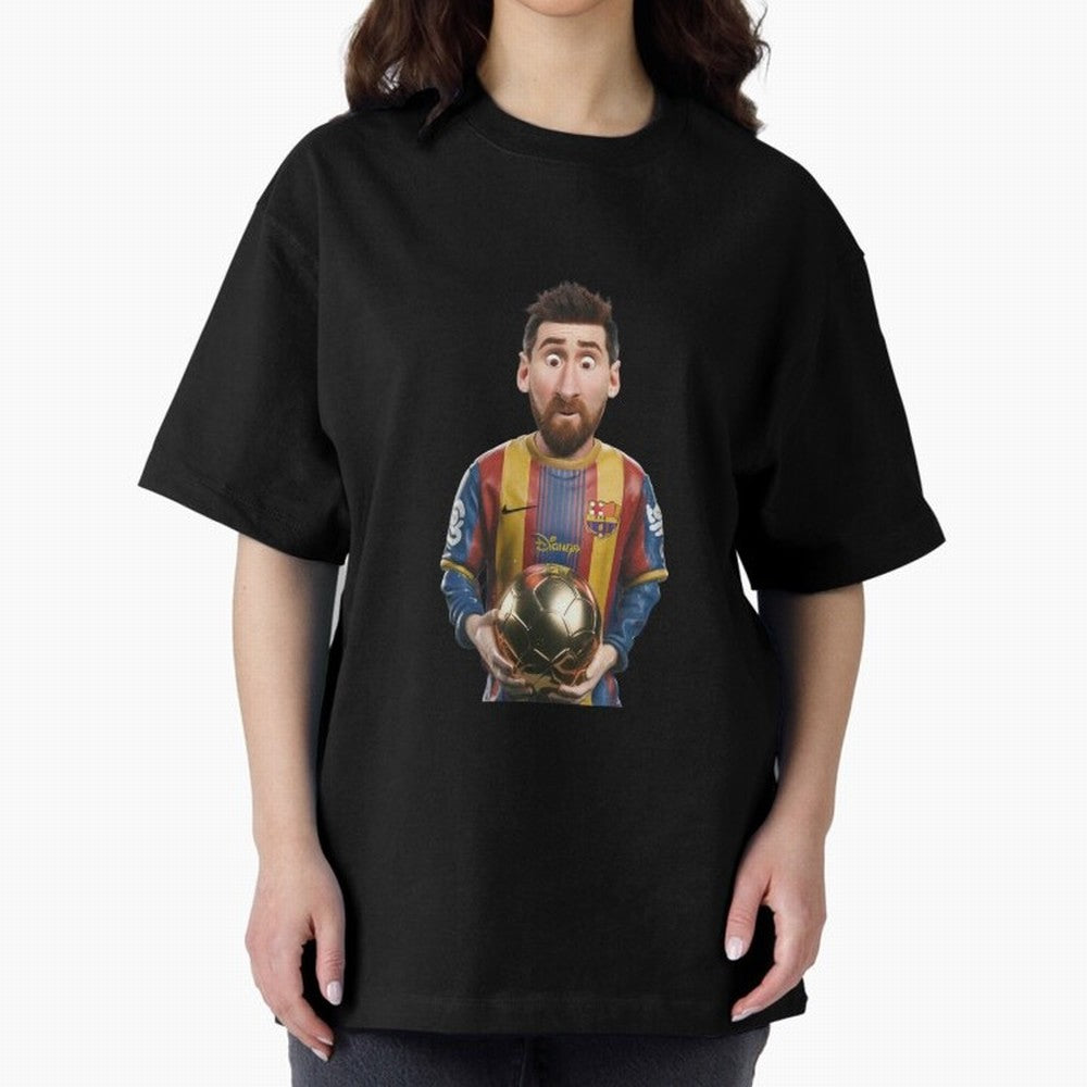 Gold Ball Classic T-Shirt Bring World Football Passion into Global Football Passion for FIFA World Cup 2026 Group Stage, Featuring Mbappe and Neymar, Argentina and Brazil, Classic Soccer Heritage, Championship Pressure, Fan Loyalty and