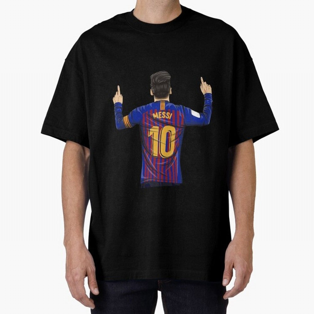 Lionel Messi Barcelona's Version Classic T-Shirt Support Iconic Players in the FIFA World Cup 2026 Journey through Messi, CR7 and Mbappe Highlights, England, France and Netherlands Pride, Football Festival Excitement, Trophy Ambitions, Country
