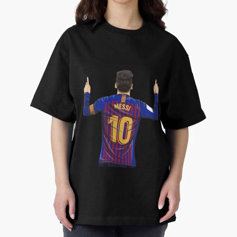 Lionel Messi Barcelona's Version Classic T-Shirt Support Iconic Players in the FIFA World Cup 2026 Journey through Messi, CR7 and Mbappe Highlights, England, France and Netherlands Pride, Football Festival Excitement, Trophy Ambitions, Country