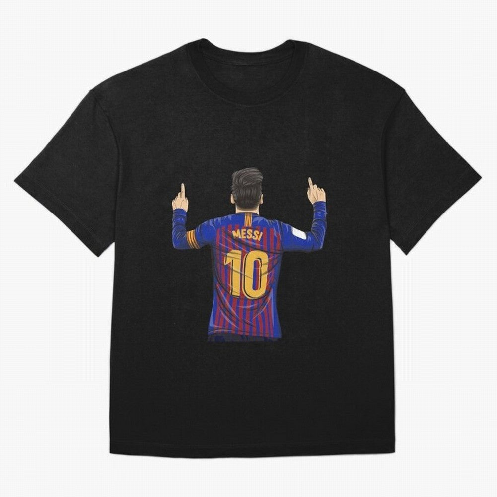 Lionel Messi Barcelona's Version Classic T-Shirt Support Iconic Players in the FIFA World Cup 2026 Journey through Messi, CR7 and Mbappe Highlights, England, France and Netherlands Pride, Football Festival Excitement, Trophy Ambitions, Country