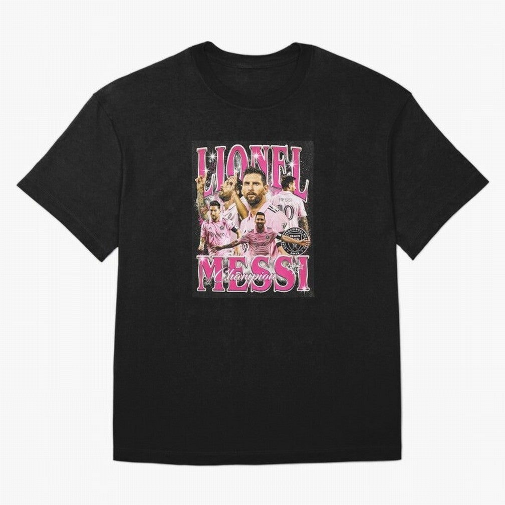 Lionel Messi Miami Vintage Bootleg Classic T-Shirt Follow the Road to the FIFA World Cup 2026 USA Canada Mexico Journey through Neymar Highlights, Brazil, Portugal and Argentina Pride, Fan Favorite Moments, National Team Passion, Big Match Drama