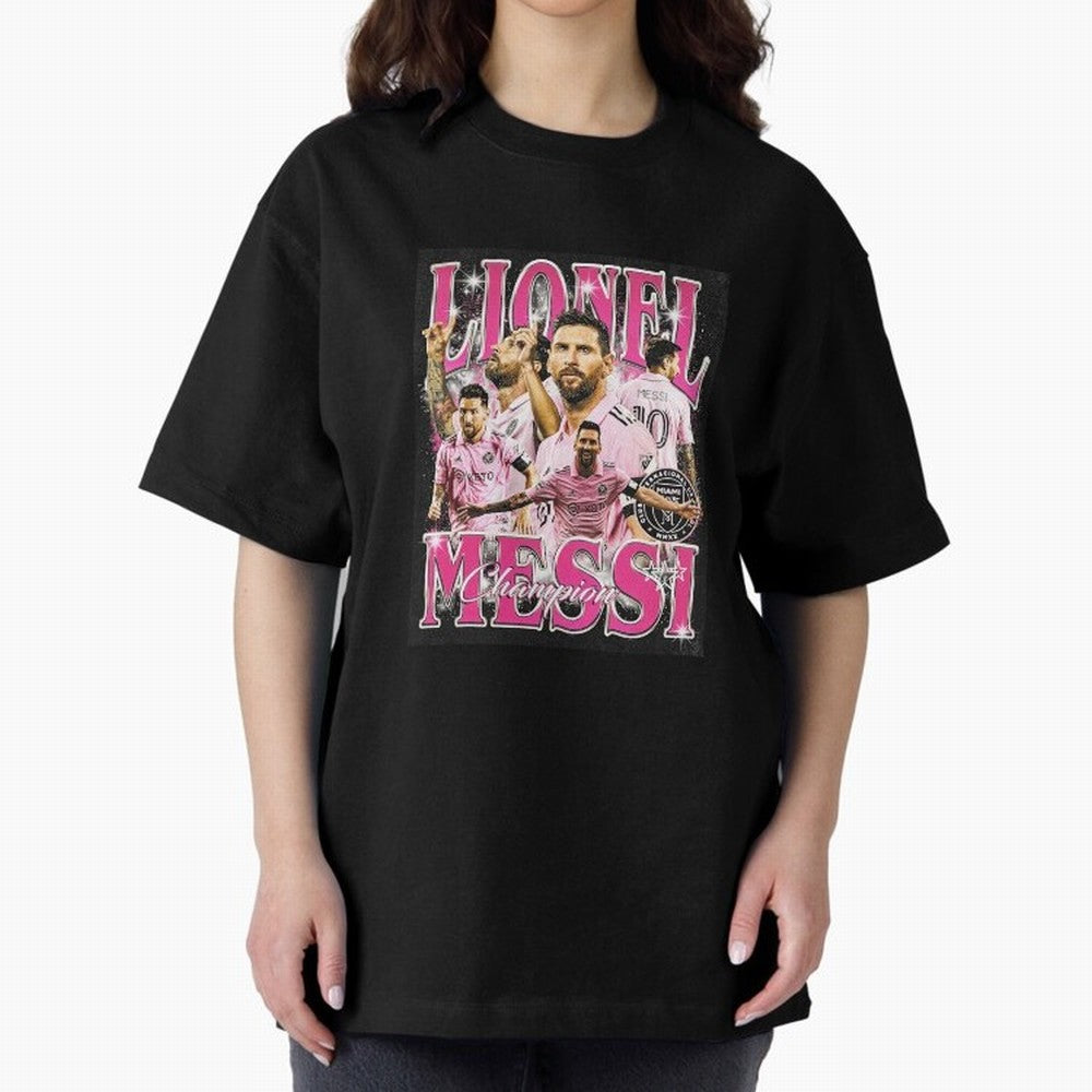 Lionel Messi Miami Vintage Bootleg Classic T-Shirt Follow the Road to the FIFA World Cup 2026 USA Canada Mexico Journey through Neymar Highlights, Brazil, Portugal and Argentina Pride, Fan Favorite Moments, National Team Passion, Big Match Drama