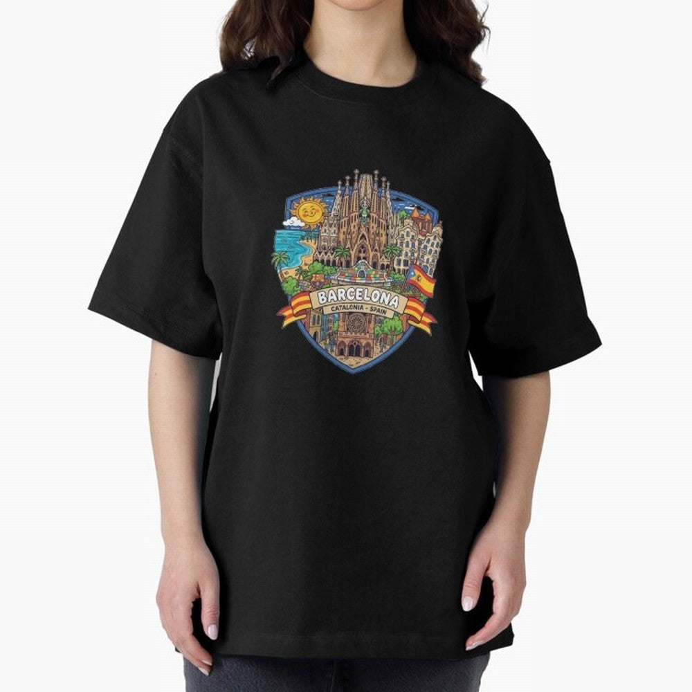 BARCELONA Classic T-Shirt Cheer for FIFA World Cup 2026 USA Canada Mexico Spirit, Featuring France, CR7, Match Day Excitement, Supporter Culture, Golden Goals and Global Football Passion; Created for Match Day Parties, Soccer Gifts, Fan Photos,