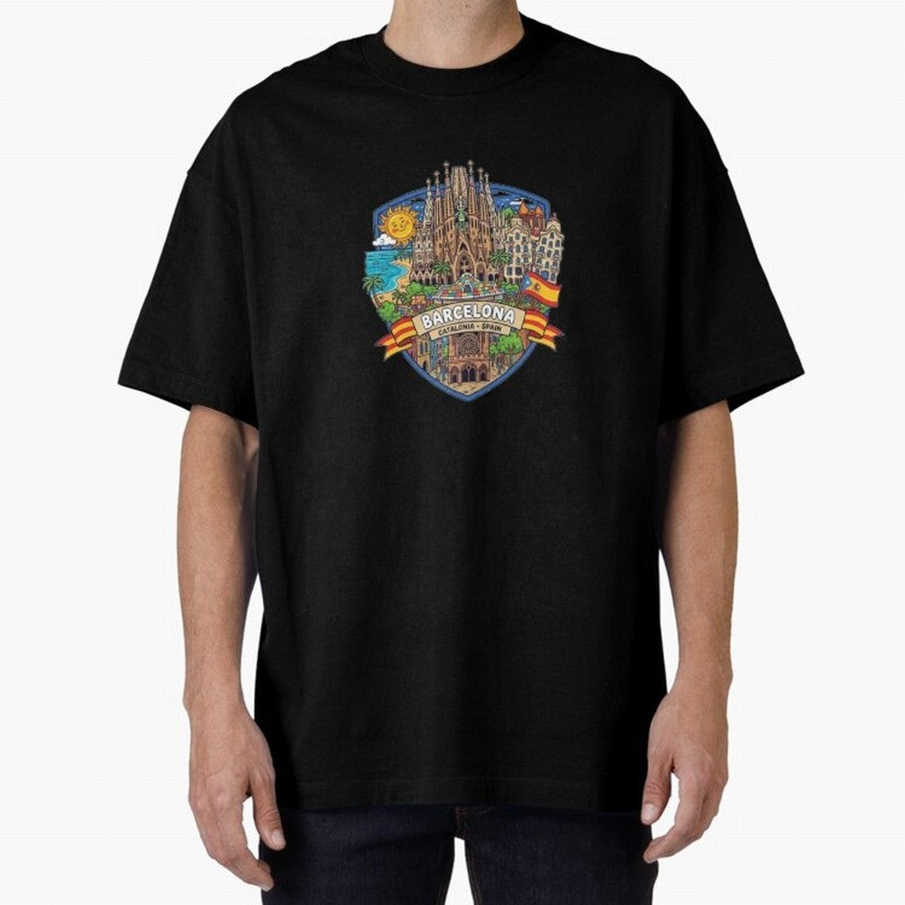 BARCELONA Classic T-Shirt Cheer for FIFA World Cup 2026 USA Canada Mexico Spirit, Featuring France, CR7, Match Day Excitement, Supporter Culture, Golden Goals and Global Football Passion; Created for Match Day Parties, Soccer Gifts, Fan Photos,