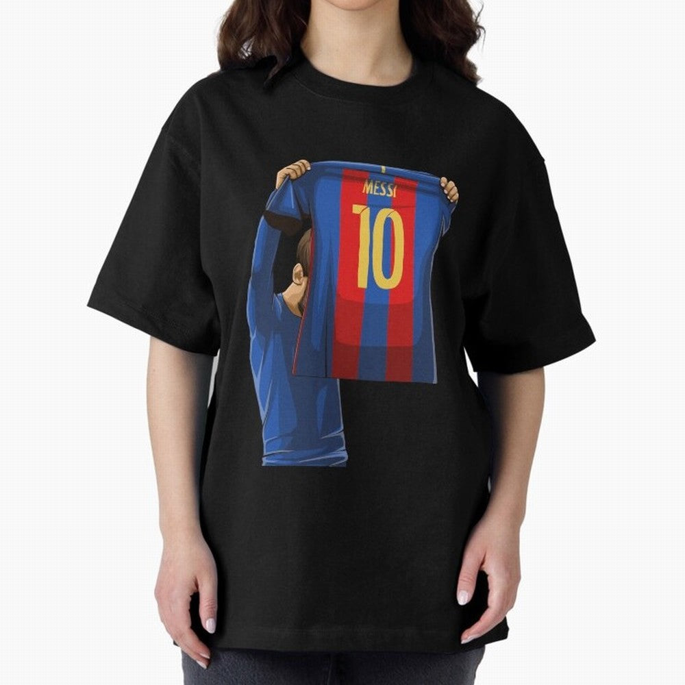 Lionel Messi Oversized T-Shirt Wear the Spirit of the FIFA World Cup 2026 Journey through CR7 and Messi Highlights, Spain and Netherlands Pride, Goal Celebration Energy, Supporter Heritage, Football Icons and Worldwide Tournament Joy; Perfect for