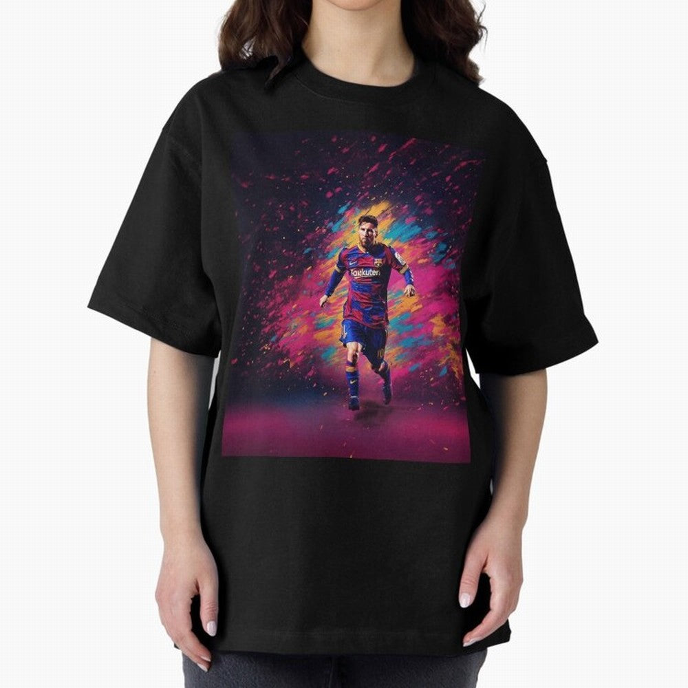 Lionel Messi Classic T-Shirt Turn Every Weekend Toward Global Football Passion for FIFA World Cup 2026 USA Canada Mexico, Centered on Haaland and Mbappe, Argentina, France and Brazil, Championship Spirit, Famous Goals, Roaring Crowds and