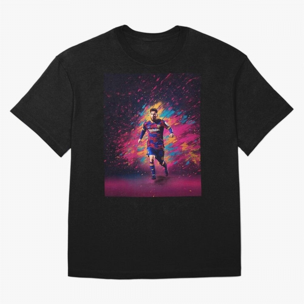 Lionel Messi Classic T-Shirt Turn Every Weekend Toward Global Football Passion for FIFA World Cup 2026 USA Canada Mexico, Centered on Haaland and Mbappe, Argentina, France and Brazil, Championship Spirit, Famous Goals, Roaring Crowds and