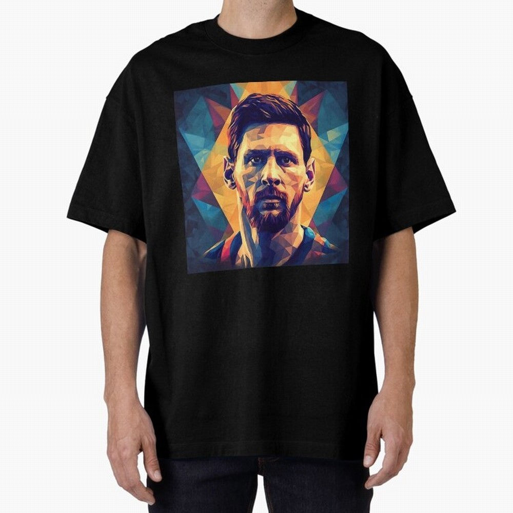 Lionel Messi Portrait Vector Art Classic T-Shirt Honor FIFA World Cup 2026 Spirit, with England, CR7, Stadium Memories, Football Loyalty, International Chants and Championship Tradition; Ideal for Fans Who Follow Messi, Cristiano Ronaldo, CR7,