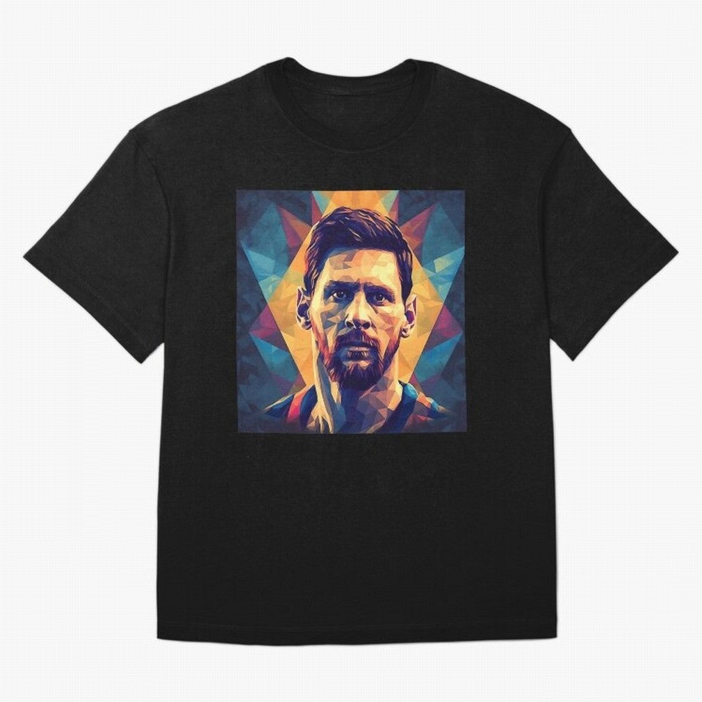 Lionel Messi Portrait Vector Art Classic T-Shirt Honor FIFA World Cup 2026 Spirit, with England, CR7, Stadium Memories, Football Loyalty, International Chants and Championship Tradition; Ideal for Fans Who Follow Messi, Cristiano Ronaldo, CR7,