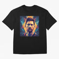 Lionel Messi Portrait Vector Art Classic T-Shirt Honor FIFA World Cup 2026 Spirit, with England, CR7, Stadium Memories, Football Loyalty, International Chants and Championship Tradition; Ideal for Fans Who Follow Messi, Cristiano Ronaldo, CR7,
