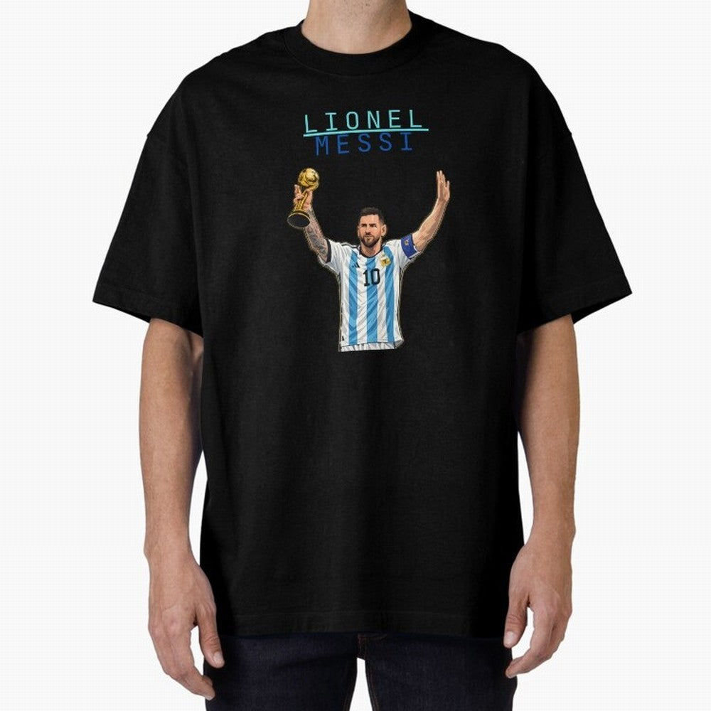 Messi Classic T-Shirt Stand Out with Spirit from FIFA World Cup 2026 for Fans of Cristiano Ronaldo, Haaland and CR7 and Portugal, Bringing Championship Spirit, Famous Goals, Roaring Crowds and International Football Unity; Perfect for Fans,