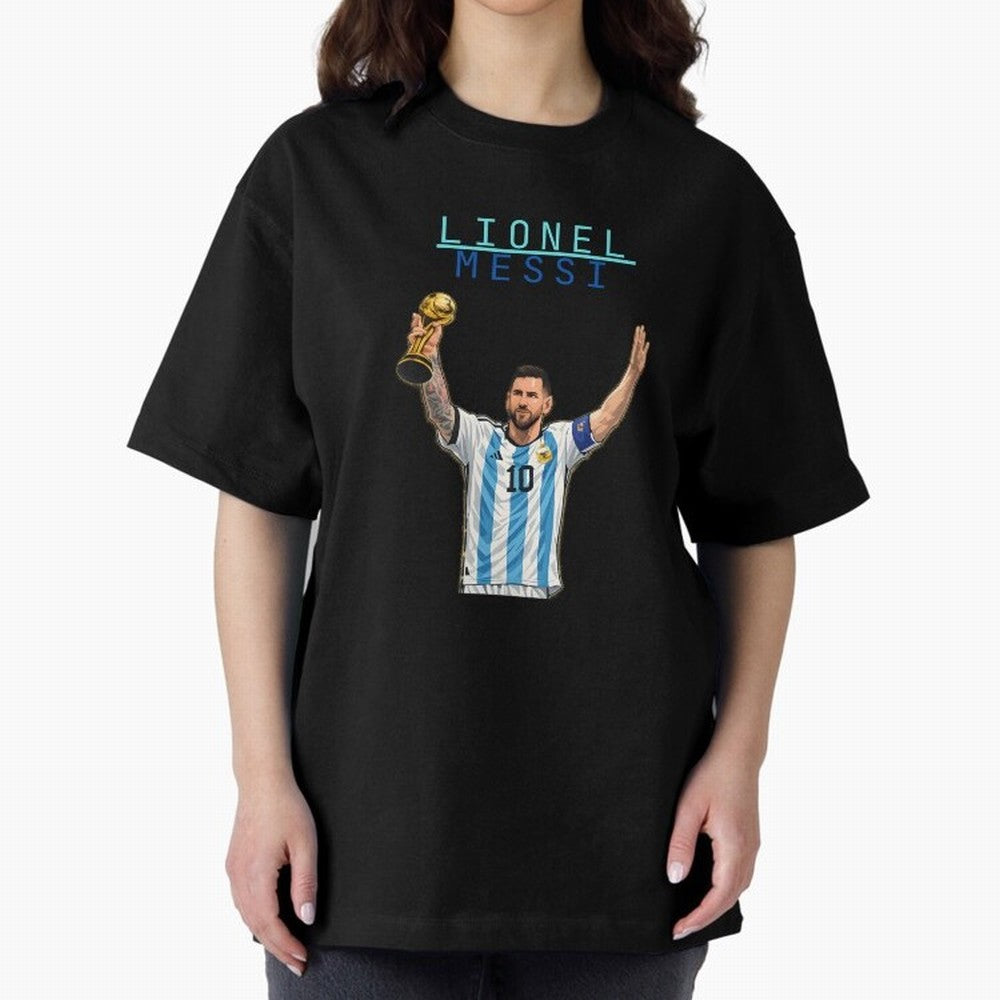 Messi Classic T-Shirt Stand Out with Spirit from FIFA World Cup 2026 for Fans of Cristiano Ronaldo, Haaland and CR7 and Portugal, Bringing Championship Spirit, Famous Goals, Roaring Crowds and International Football Unity; Perfect for Fans,