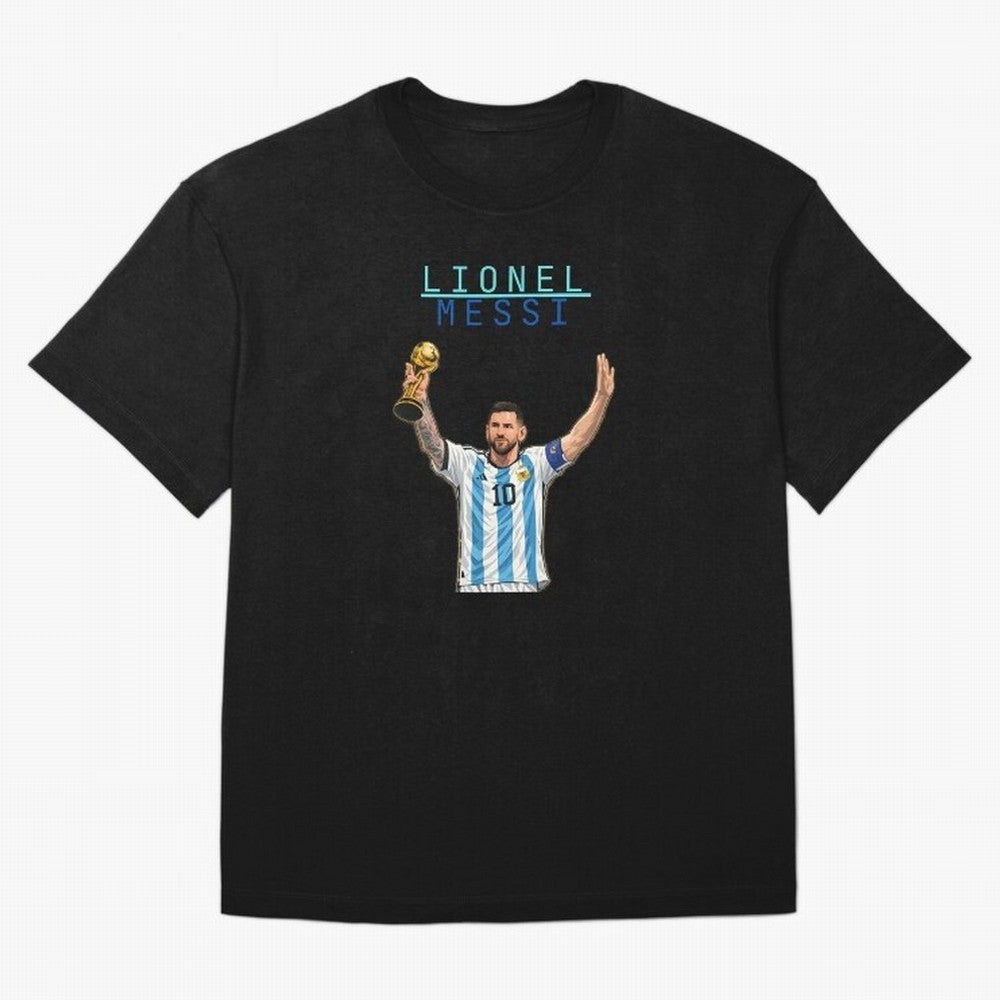 Messi Classic T-Shirt Stand Out with Spirit from FIFA World Cup 2026 for Fans of Cristiano Ronaldo, Haaland and CR7 and Portugal, Bringing Championship Spirit, Famous Goals, Roaring Crowds and International Football Unity; Perfect for Fans,