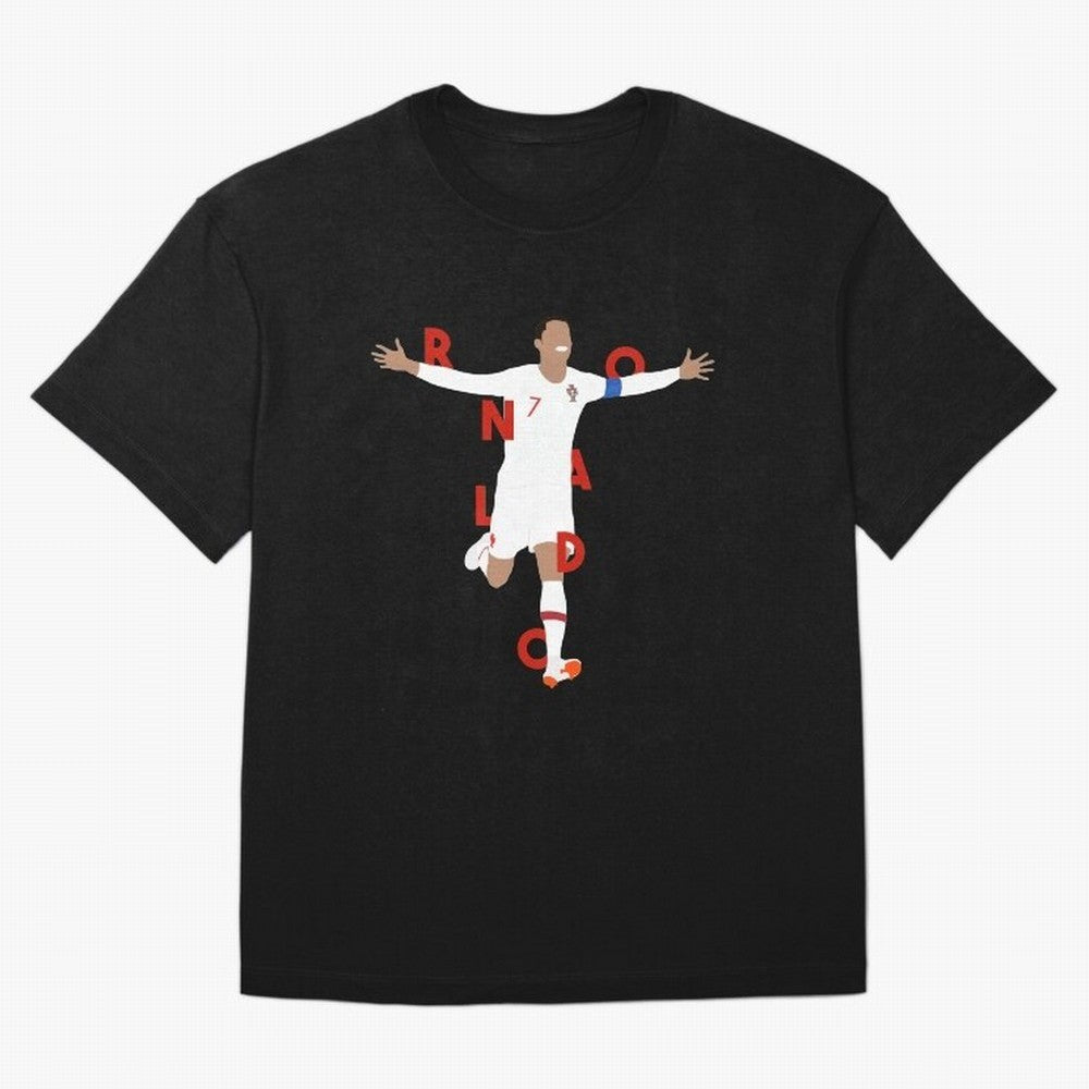 Ronaldo Classic T-Shirt Follow the Final Road of FIFA World Cup 2026 Group Stage for Fans of Messi and Cristiano Ronaldo and Portugal, Bringing Stadium Chants, National Pride, Trophy Dreams and Unforgettable Football Memories; Ideal for Passionate