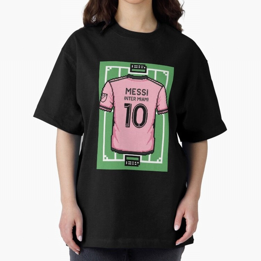 Leo Messi Inter Miami 8-Bit Soccer Football Classic T-Shirt Bring a Vintage Feel to FIFA World Cup 2026 Spirit, Featuring France and Portugal, Messi, CR7 and Mbappe, Football History, Final Match Energy, Crowd Noise and Once in a Lifetime Moments;