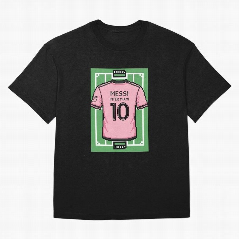 Leo Messi Inter Miami 8-Bit Soccer Football Classic T-Shirt Bring a Vintage Feel to FIFA World Cup 2026 Spirit, Featuring France and Portugal, Messi, CR7 and Mbappe, Football History, Final Match Energy, Crowd Noise and Once in a Lifetime Moments;