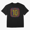 Lionel Messi #10 - The Icon Collection Classic T-Shirt Represent Global Football Passion for FIFA World Cup 2026 USA Canada Mexico, Driven by Mbappe and Neymar, Argentina and Brazil, Sports Nostalgia, International Competition, Famous Players and