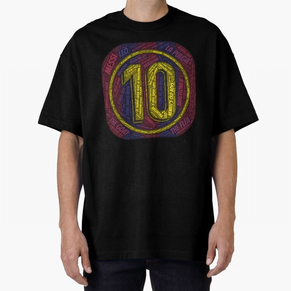 Lionel Messi #10 - The Icon Collection Classic T-Shirt Represent Global Football Passion for FIFA World Cup 2026 USA Canada Mexico, Driven by Mbappe and Neymar, Argentina and Brazil, Sports Nostalgia, International Competition, Famous Players and