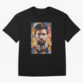 Lionel Messi Oversized T-Shirt Remember FIFA World Cup 2026 Group Stage for Fans of Messi, Neymar and Mbappe and Portugal, Spain and Germany, Bringing Football History, Final Match Energy, Crowd Noise and Once in a Lifetime Moments; Created for