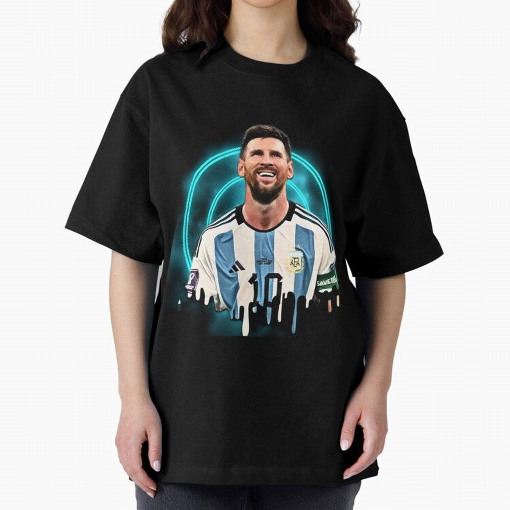 Lionel Messi Classic T-Shirt Carry the Dream of FIFA World Cup 2026 Spirit, Capturing England, Messi and Cristiano Ronaldo, Fan Favorite Moments, National Team Passion, Big Match Drama and Soccer History; Great for Watch Parties, Sports Bars,