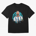 Lionel Messi Classic T-Shirt Carry the Dream of FIFA World Cup 2026 Spirit, Capturing England, Messi and Cristiano Ronaldo, Fan Favorite Moments, National Team Passion, Big Match Drama and Soccer History; Great for Watch Parties, Sports Bars,