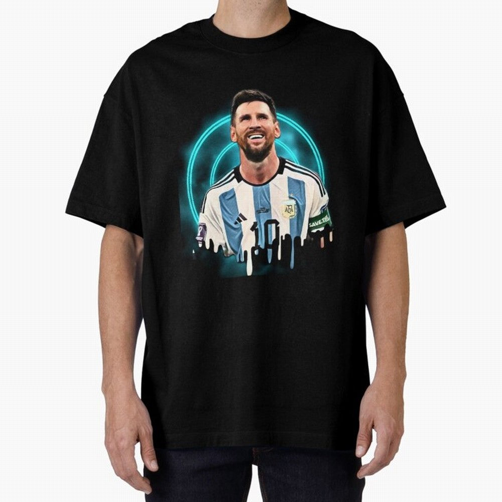 Lionel Messi Classic T-Shirt Carry the Dream of FIFA World Cup 2026 Spirit, Capturing England, Messi and Cristiano Ronaldo, Fan Favorite Moments, National Team Passion, Big Match Drama and Soccer History; Great for Watch Parties, Sports Bars,