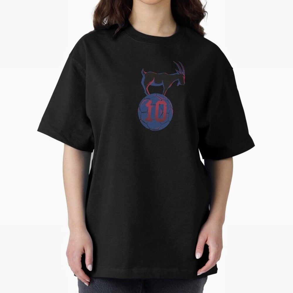 Messi 10 GOAT (Blue Soccer Ball FCB Futbol) Classic T-Shirt Follow Every Goal of Match Day Hype around FIFA World Cup 2026, CR7, England, France and Netherlands, Retro Football Energy, Iconic Rivalries, Trophy Chase Drama and Stadium Atmosphere;