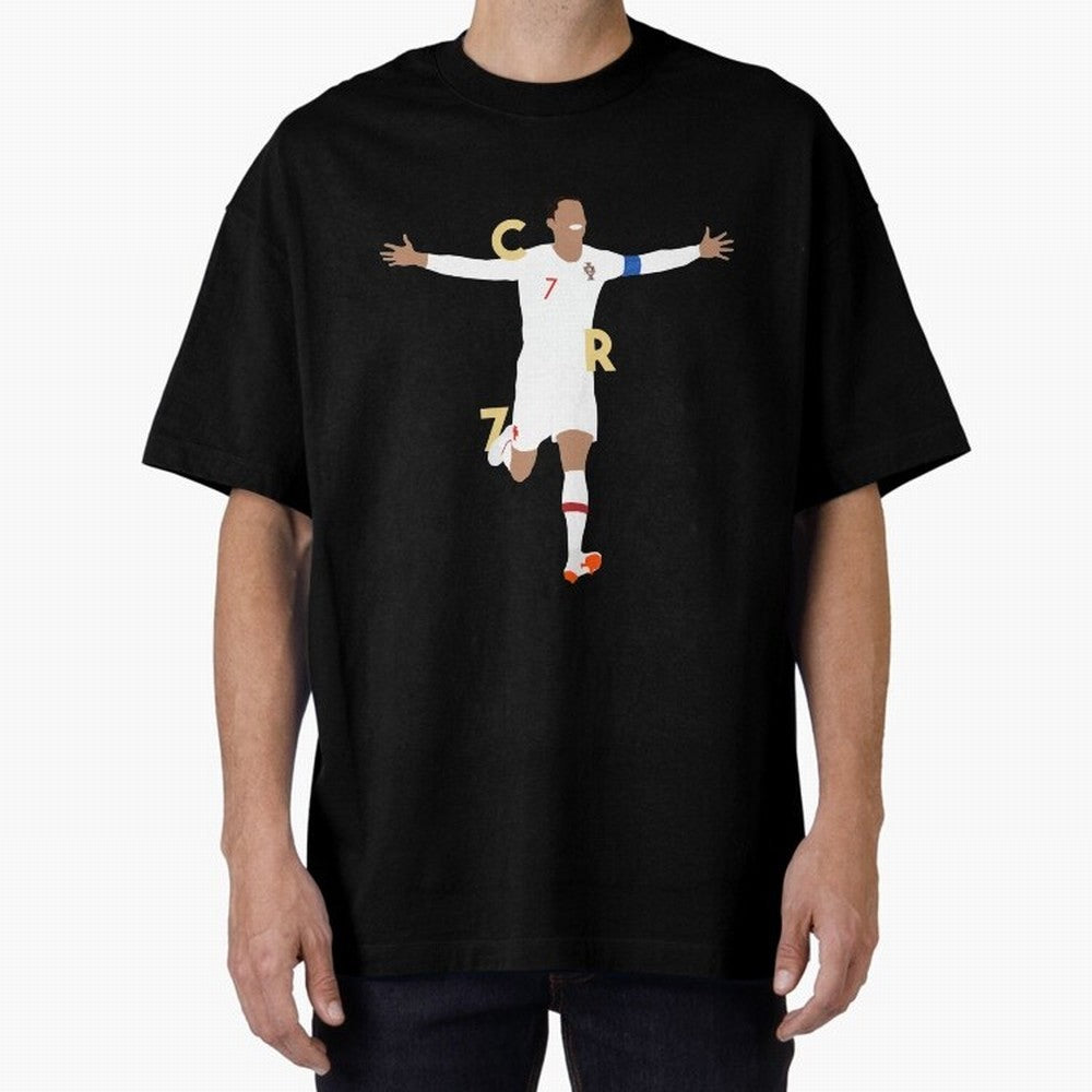 CR7 (Gold) Classic T-Shirt Celebrate Rivalries and Pride in FIFA World Cup 2026 Group Stage Spirit, Centered on France, Messi, CR7 and Mbappe, Global Supporter Spirit, Legendary Goals, National Colors and Tournament Celebration; Perfect for Fans,