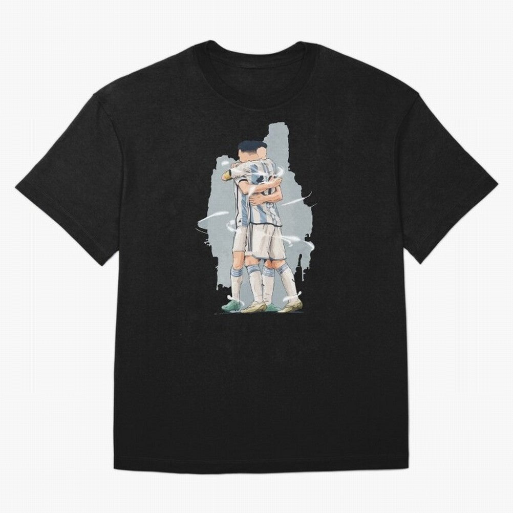Messi with his fan Julian Alvarez World Cup 2022 Classic T-Shirt Discover FIFA World Cup 2026 USA Canada Mexico with Cristiano Ronaldo, Portugal Energy, Game Day Rituals, Football Legends, Country Pride and the Road to the Final; Built for